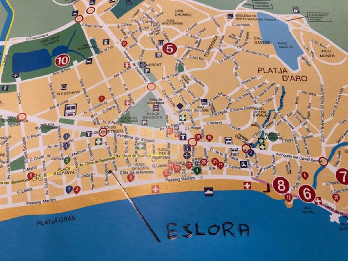 Villa Eslora - Playa De Aro Platja d'Aro Esterno foto